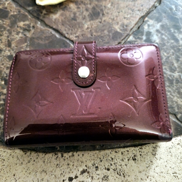 Louis Vuitton Bordeaux Kisslock Porte Monnaie Viennois Wallet Box & Dustbag - Picture 4 of 14